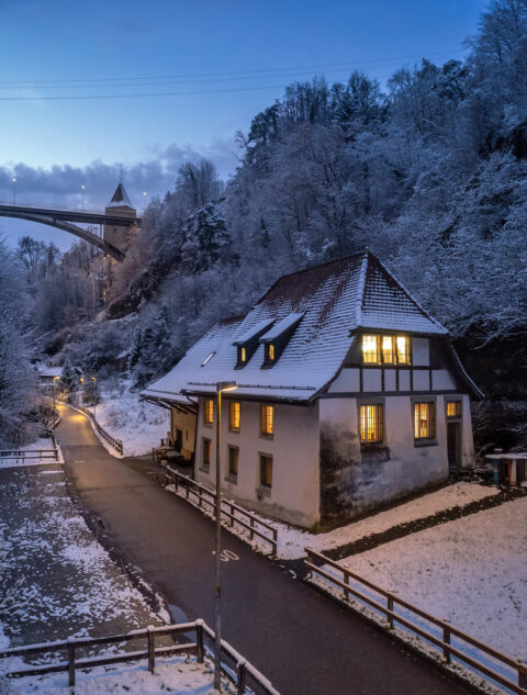 Vue aérienne du Moulin